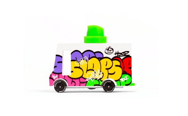 Candylab-puidust-manguauto-Graffitti-Van
