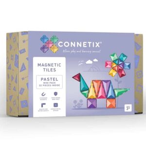 Connetix-magnetklotsid-32tk-Pastel-Mini-Pack