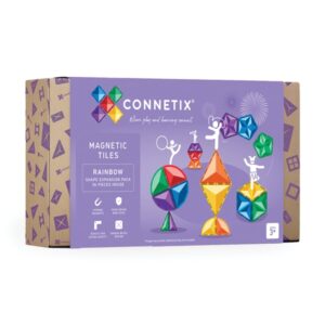Connetix-magnetklotsid-36tk-Rainbow-Shape-Expansion-Pack