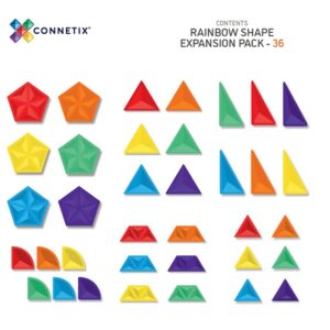 Connetix-magnetklotsid-36tk-Rainbow-Shape-Expansion-Pack1