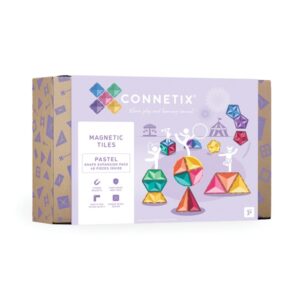 Connetix-magnetklotsid-48tk-Pastel-Shape-Expansion-Pack