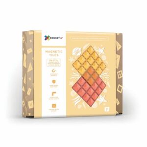 Connetix-magnetklotsid-Base-Plate-LemonPeach-2-alusplaati
