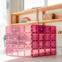 Connetix-magnetklotsid-Base-Plate-PinkBerry-2-alusplaati1