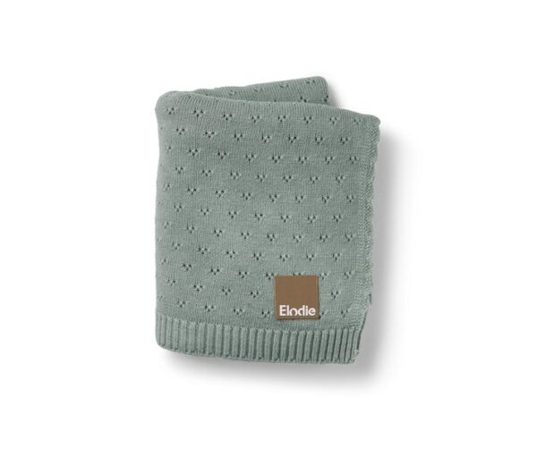 Elodie-Details-kootud-tekk-Pebble-Green