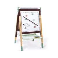 Janod-kriidi-ja-magnettahvel-green-burgundy
