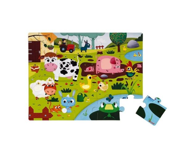 Janod-puzzle-Farm-Animals-20tk