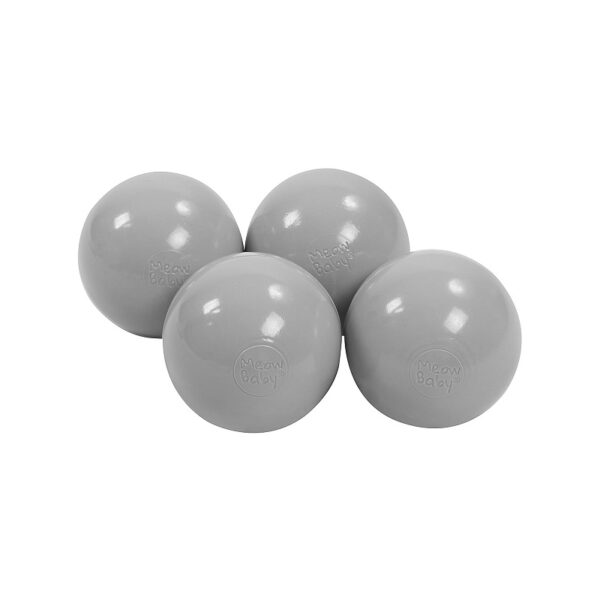 MeowBaby-Soft-Plastic-Balls-7cm-for-the-Ball-Pit-Certified-50-pcs-Gray