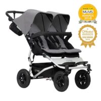 Mountain-Buggy-Duet-kahelapse-jalutuskaru-Silver