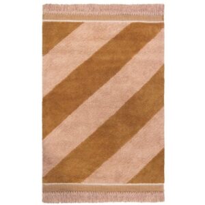 Tapis-Petit-vaip-Tim-pink-ocher-130x90cm