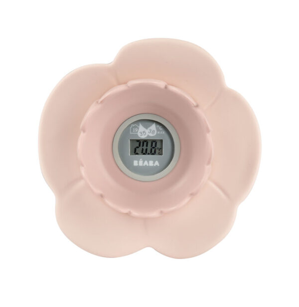beaba-digitaalne-vannitermomeeter-Lotus-old-pink