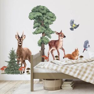 seinakleebis-forest-animals-II