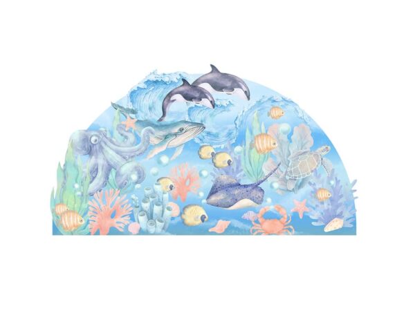 seinakleebis-ocean-lastetuppa-wallsticker