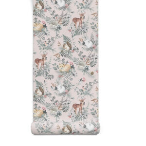 tapeet-woodland-pink