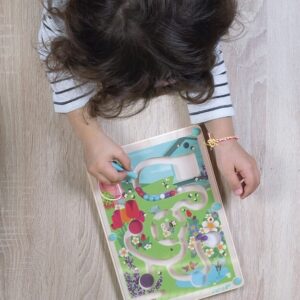 wooden-magnetic-beehive-maze-1