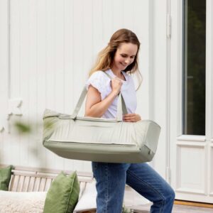 Voksi-Carry-Me-kandekott Grey-Cream5