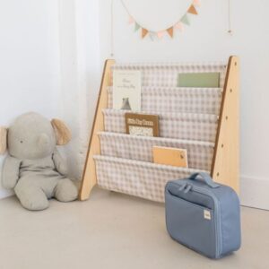 3-sprouts-laste-raamaturiiul-gingham-beige-1