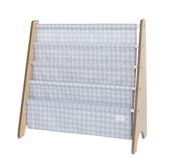 3-sprouts-laste-raamaturiiul-gingham-blue