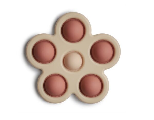 Mushie-mänguasi-Lilleke-pop-it-rose-blush-shifting-sand