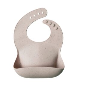 Mushie-silikoonist-pudipõll-mustriga-Sand-Terrazzo