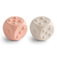 Mushie-silikoonist-täringud-Blush-Shifting-Sand