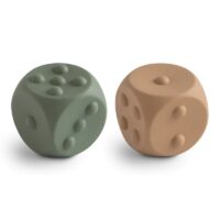Mushie-silikoonist-täringud-Dried-Thyme-Natural