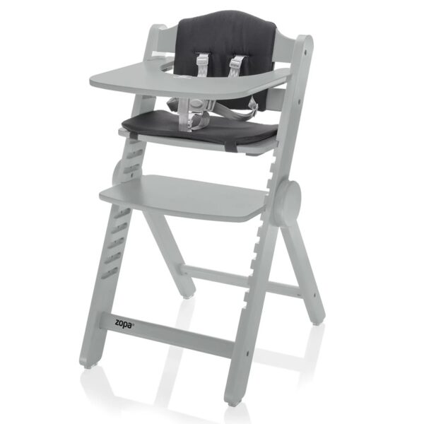 Zopa-söögitool-Clipp&Clapp-Grey