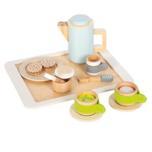 Legler play kitchen coffee and tea set