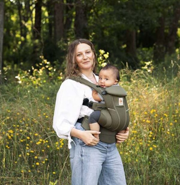 ergobabay-omni-breeze-olive-green-baby-carrier