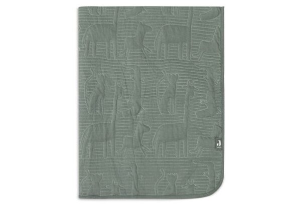 Jollein-beebitekk-100x150cm-Jungle-Jambo-Ash-Green-Laurel