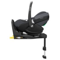 Maxi-Cosi-Pebble-360-Pro²-turvahäll-FamilyFix-360-Pro-alus-Twillic-Graphite