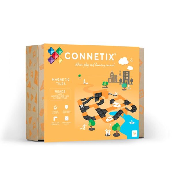 Connetix-magnetklotsid-16-tk-Ramps-&-Intersections-Pack