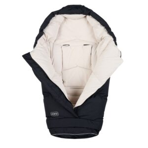 voksi-city-north-black-cream-footmuff