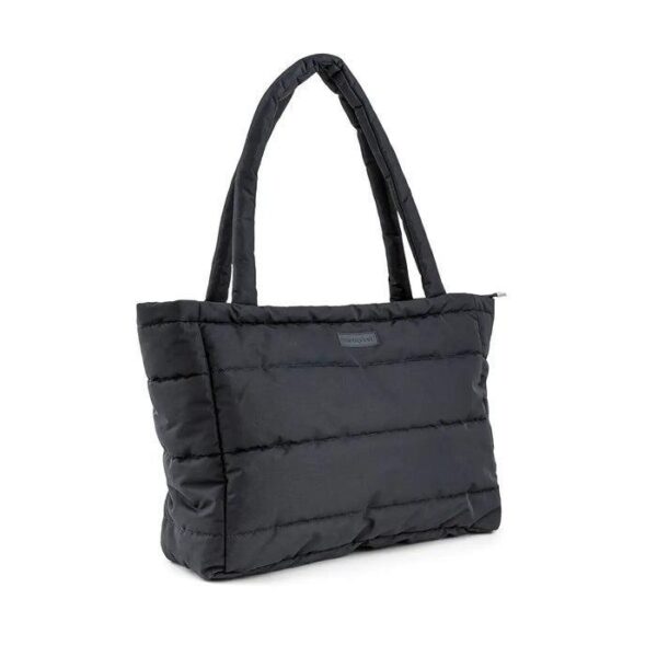 Done-by-Deer-beebitarvete-kott-tote-Quilted-Black