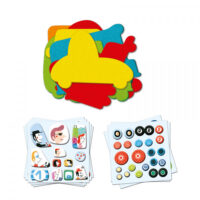 Djeco kleepsude komplekt autod - Image 3
