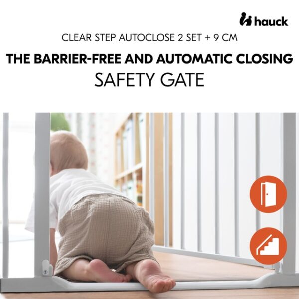 Hauck-Clear-Step-Autoclose2-turvavärav-ja-9cm-pikendus-White1