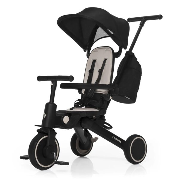 Zopa-X-Trike-Pro-kolmerattaline-jalgratas-lükkesangaga-Ivory-Beige