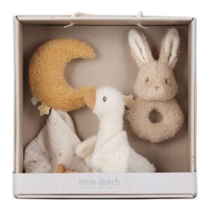 Little-Dutch-kinkekomplekt-pehmete-mänguasjadega-Newborn-Naturals