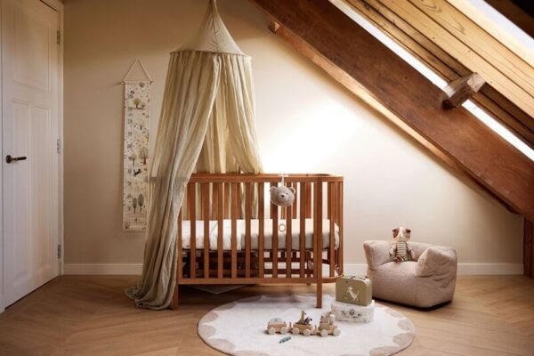 Jollein laste pehme tugitool, Teddy Warm Sand - Image 2