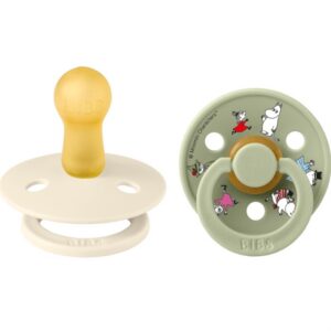 Bibs-lutt-2-pakk-Moomin-Ivory-mix1