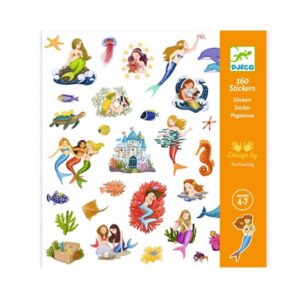 Djeco-kleepsud-Mermaids