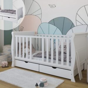 Võrevoodi-Scarlet-2in1-sahtliga-70x140cm