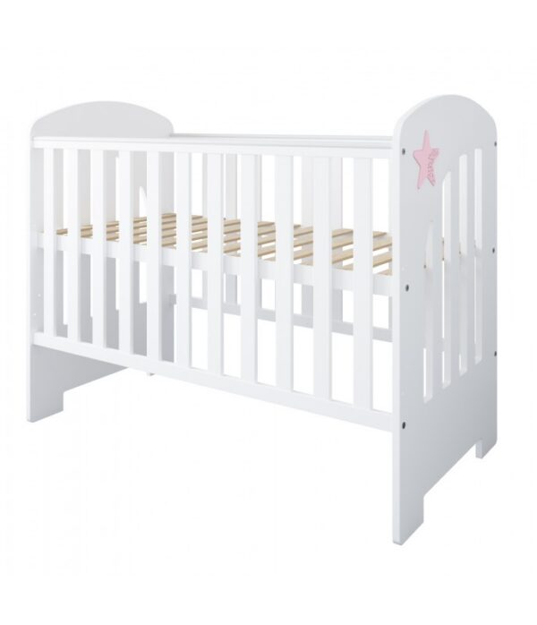 Võrevoodi-Star-2in1-60x120cm-roosa