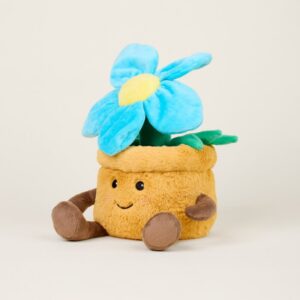 Warmies-kaisuloom-raskusega-Blue-Flower-Pot