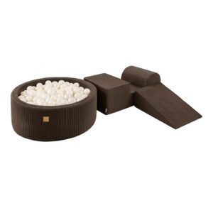 Meowbaby-Foam-Playset-koos-pallimerega-ümmargune-Aesthetic-Brown