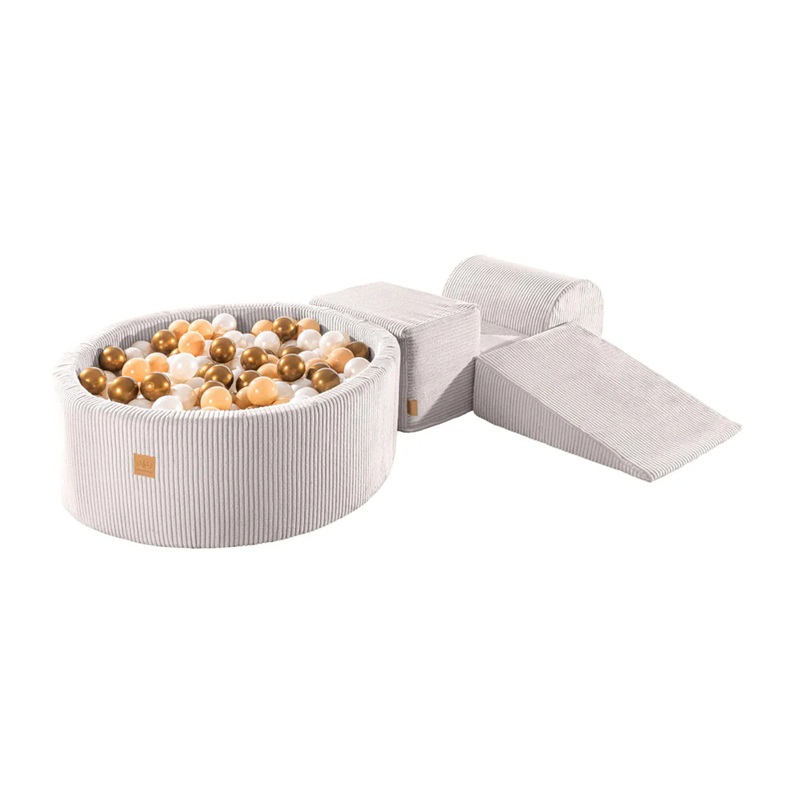 Meowbaby-Foam-Playset-koos-pallimerega-ümmargune-Aesthetic-Ecru