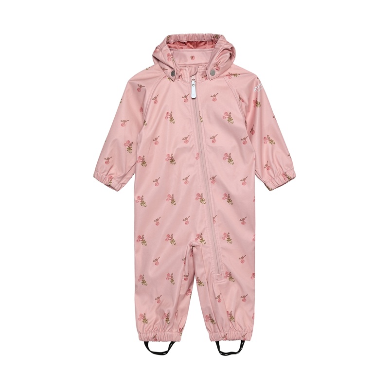 Minymo-softshell-kombe-Silver-Pink