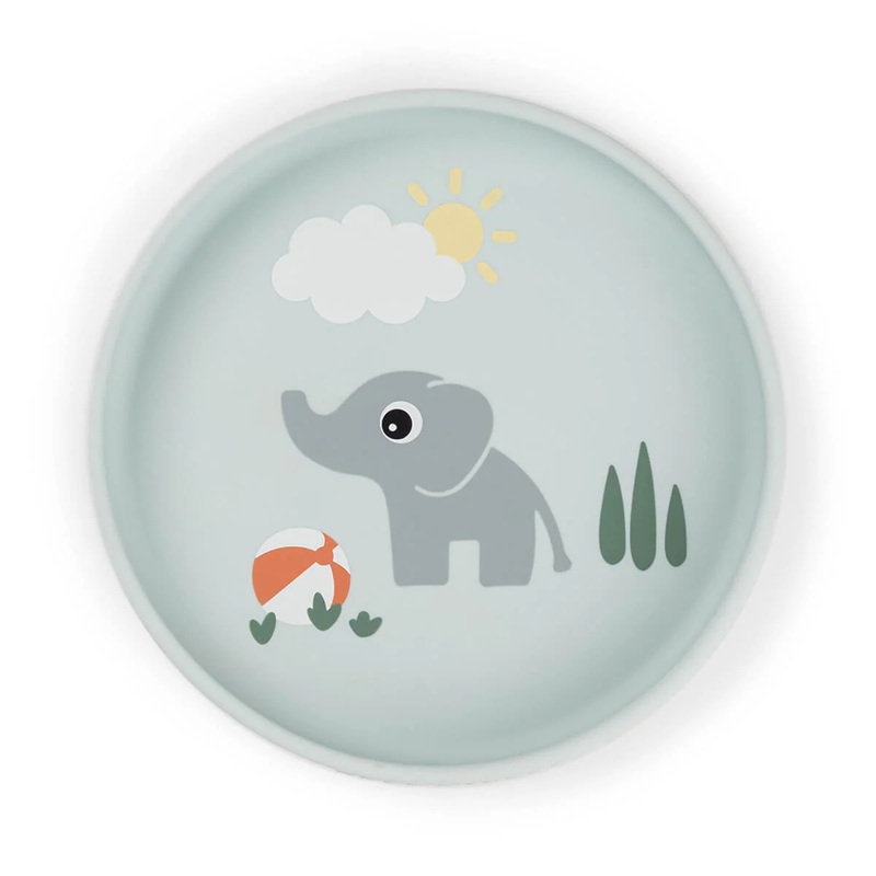 Done-by-Deer-iminapaga-silikoonist-taldrik-Playground-Blue