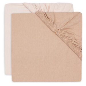 Jollein-beebi-voodilina-kummiga Blush-Wild-Rose-70x140-75x150cm