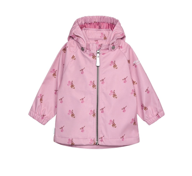 Minymo-softshell-jope-Silver-Pink