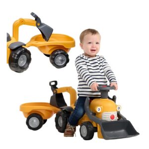 falk-marcel-ride-on-excavator-walker-with-trailer